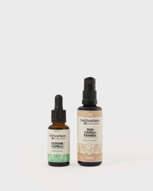 Herboderma Capelli & Barba (Olio Barba e Capelli + Lozione Capelli)