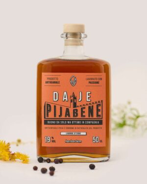 Liquore d’erbe Daje “Pija Bene”